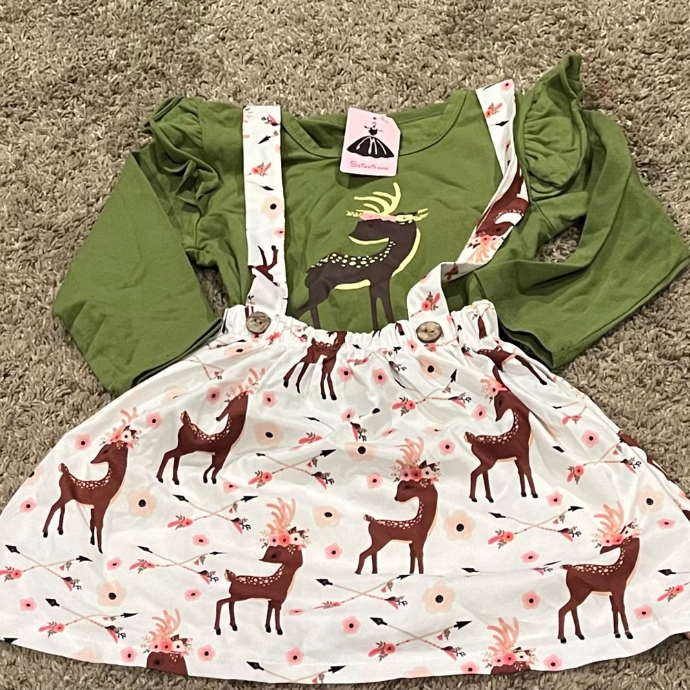 Girls Christmas outfit